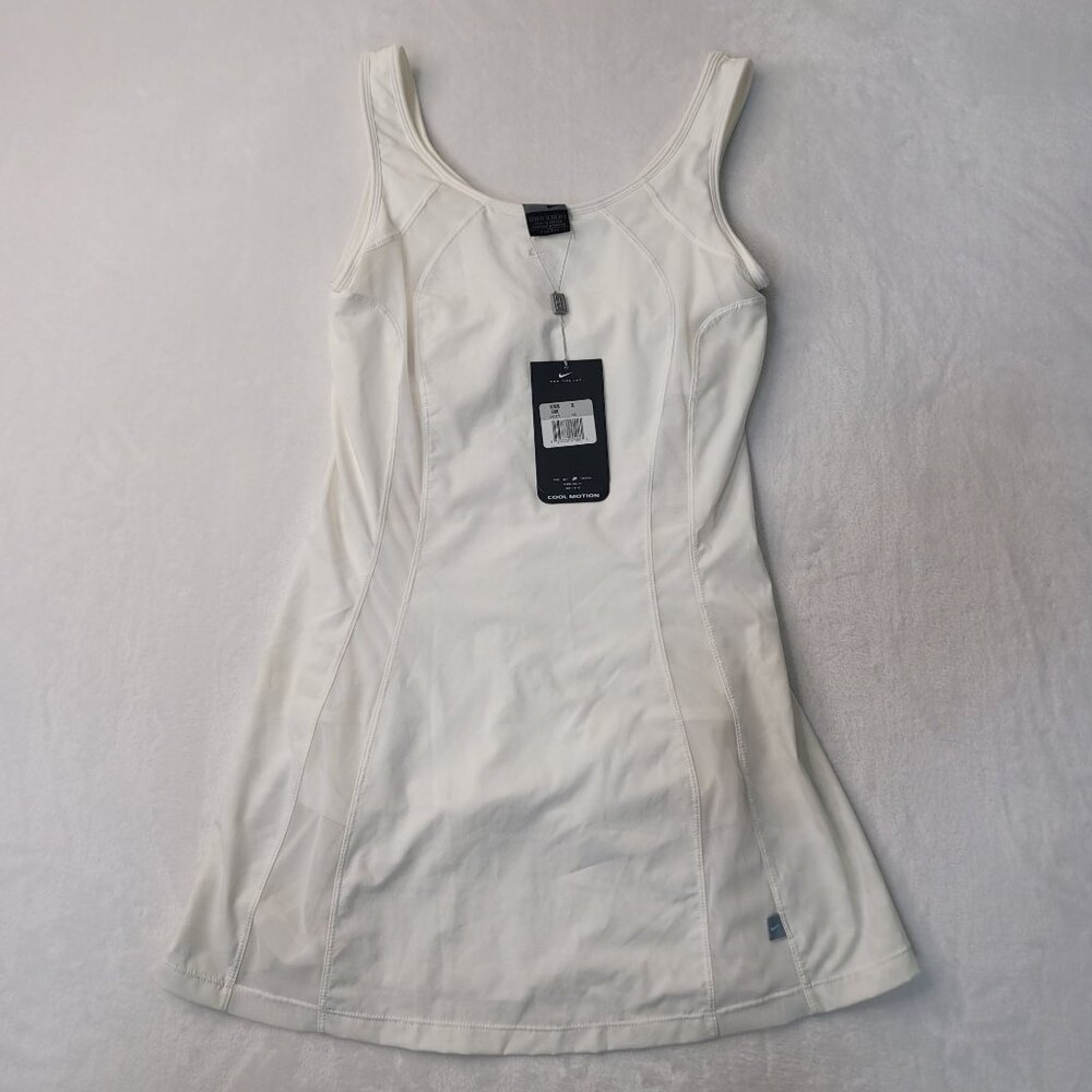 Nike Dri-Fit Women's White Tennis Dress Size XS NWT - Picture 1 of 12